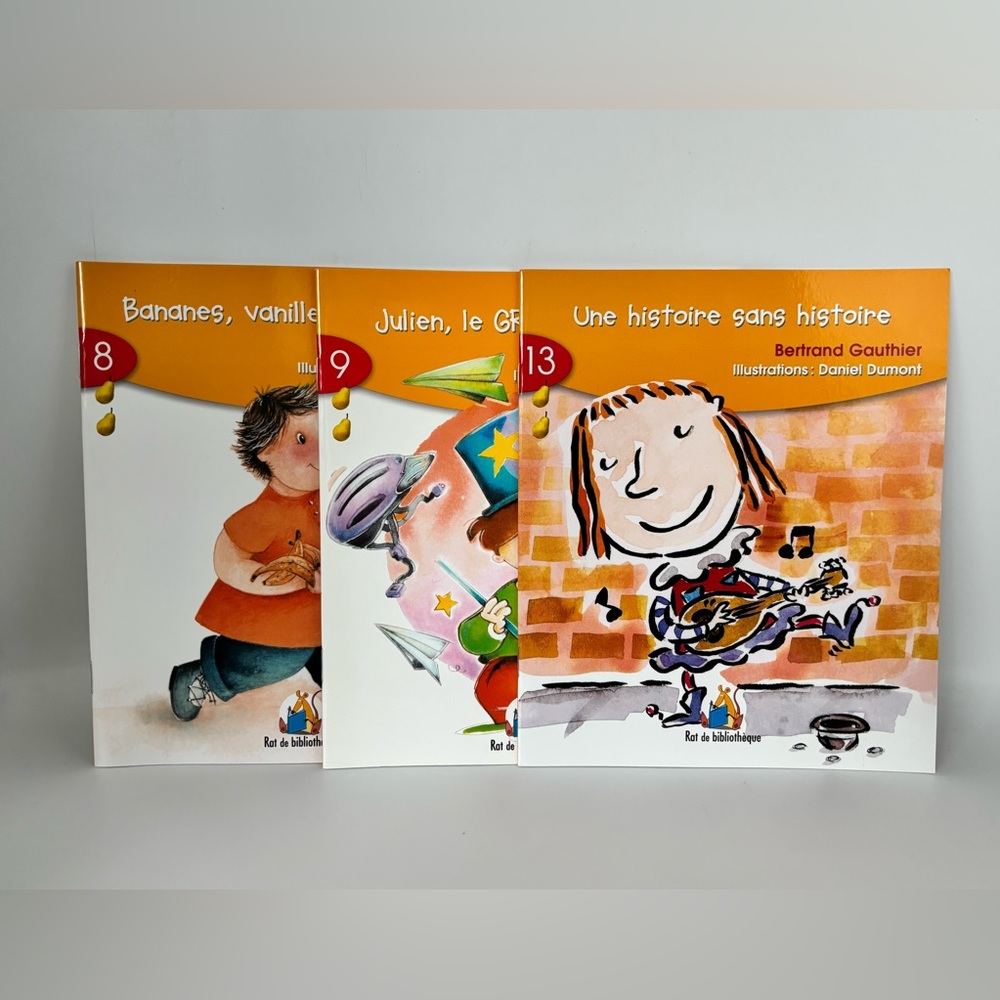 FRENCH 15 Early Readers Books Rat de Bibliothèque Levels 1-2 livres enfants - Picture 5 of 8